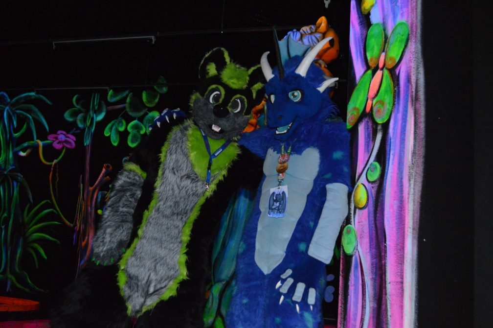 Greeny FursuitBlackLight 108