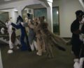 [EF11 ImprovisedFursuitDance06 DiscoveryChannel Pippin Uck Kodi SSC Timduru Yakeo Junkvist.mpg]
